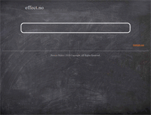 Tablet Screenshot of jelly.effect.no